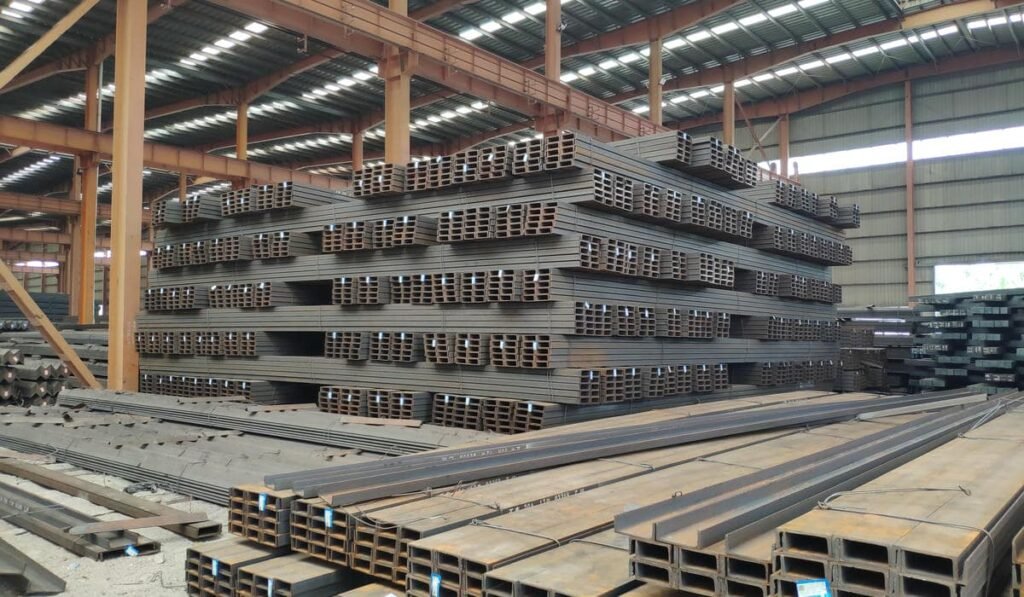 Various specifications of standard channel steel in stock, ensuring quick fulfillment for diverse client orders