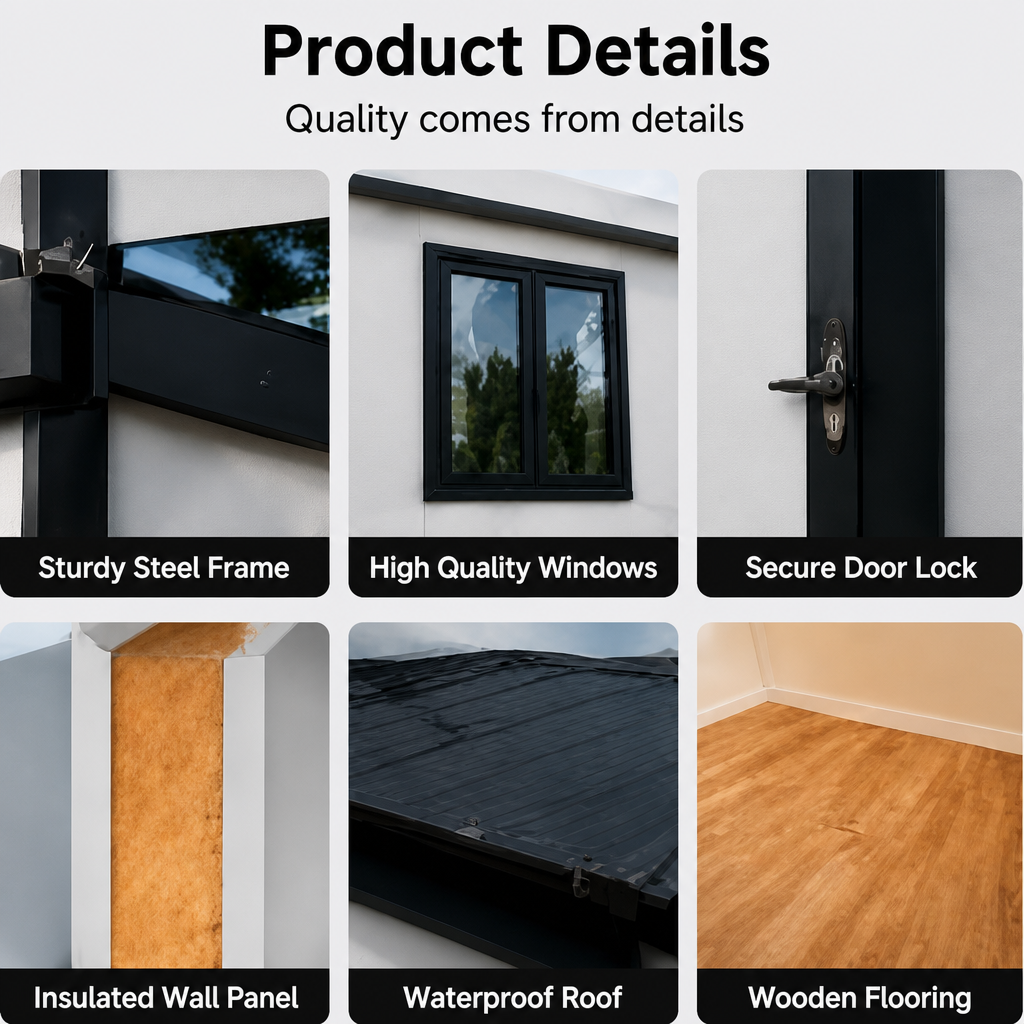 Expandable Folding Container House Render 5