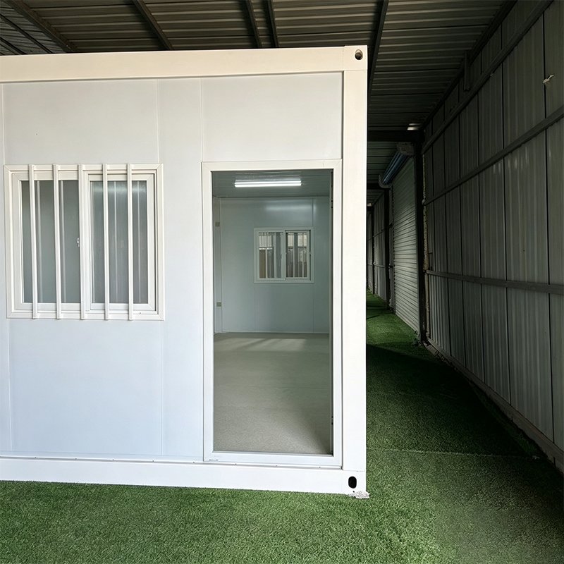 Flat Pack Container House Warehouse View