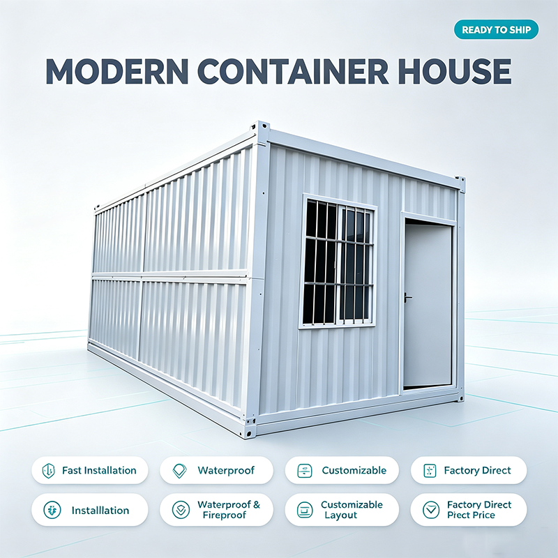 Folding Container House Exterior 8