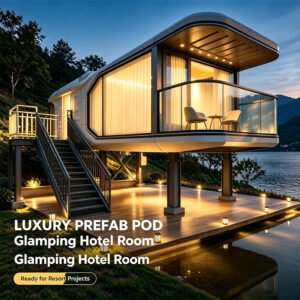 Space Capsule House Luxury Prefab Pod